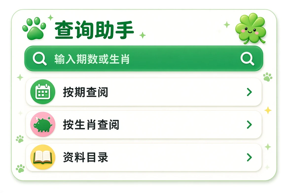 查询助手资料导览